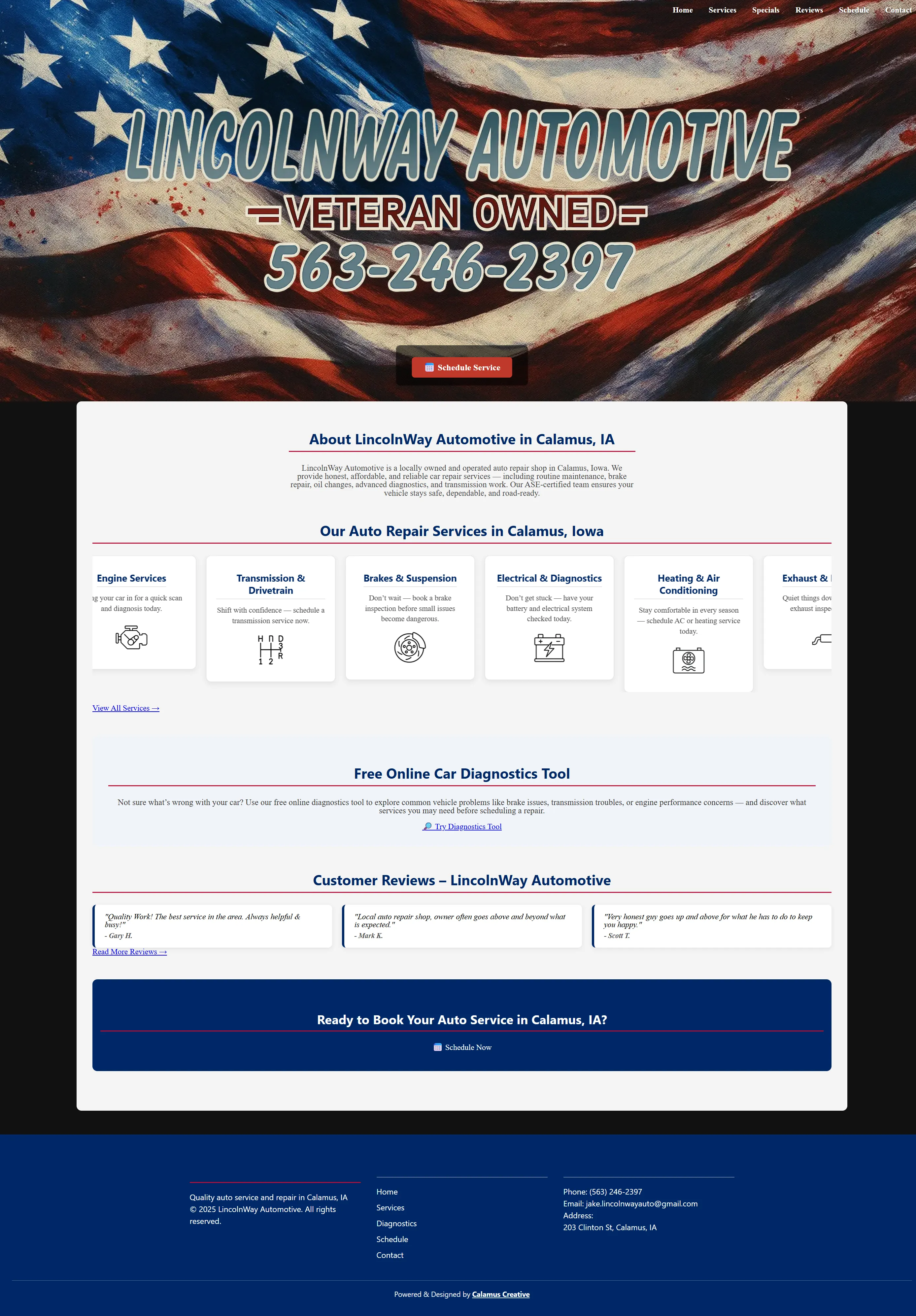 LincolnWay Automotive Home